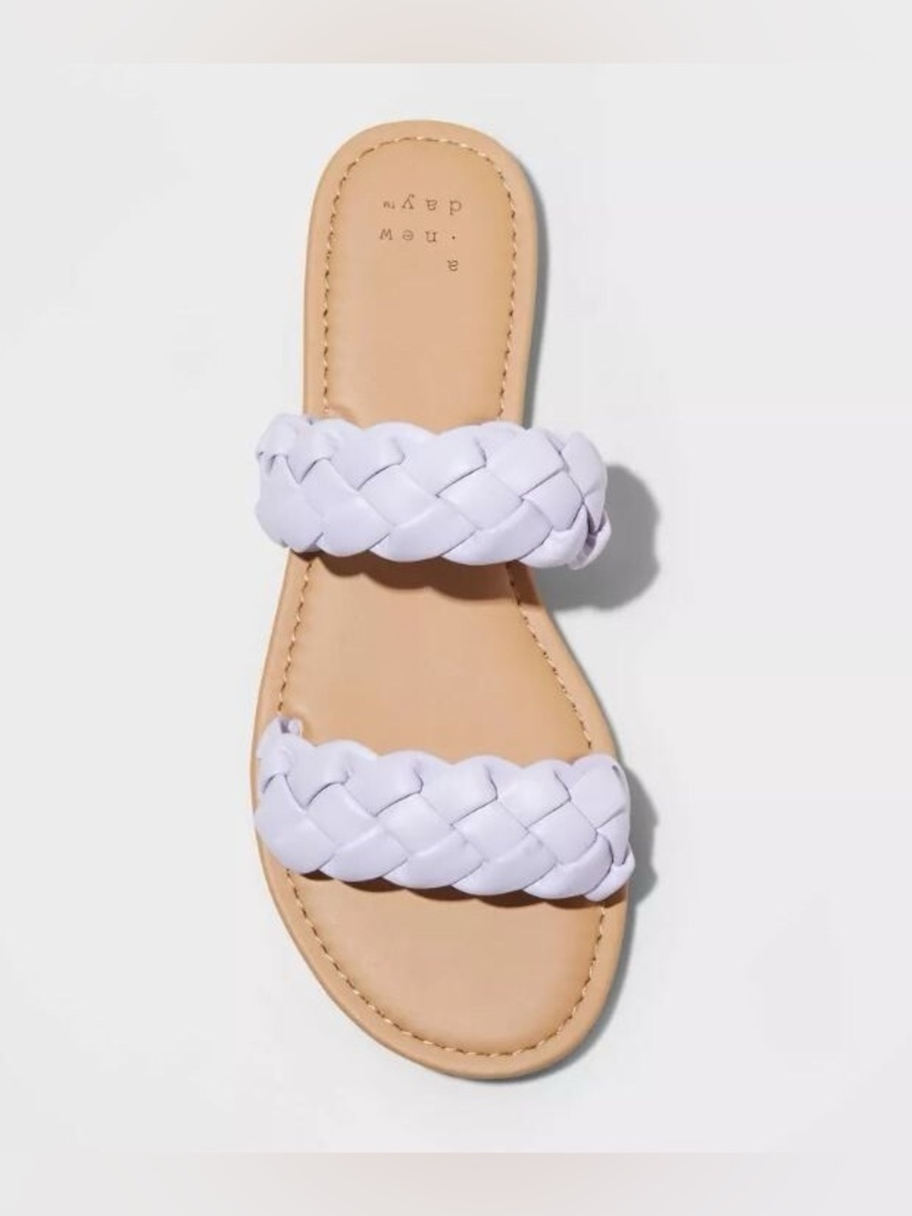 Lilac Braided Sandals